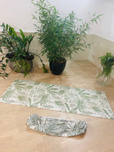 Carica l'immagine nel visualizzatore di Gallery, Completo Tappetino e borsa porta tappetino Foliage Verde